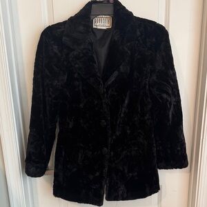 BB Dakota Jet Black Teddy Jacket
